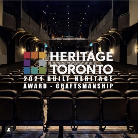 Paradise Heritage Toronto Craftmanship Award